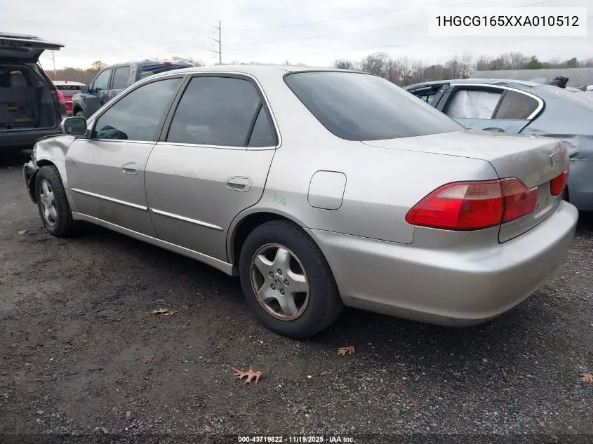 1HGCG165XXA010512 1999 Honda Accord Ex V6