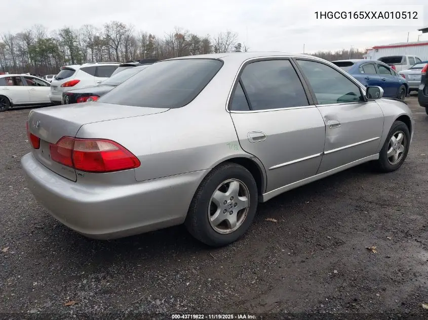 1HGCG165XXA010512 1999 Honda Accord Ex V6