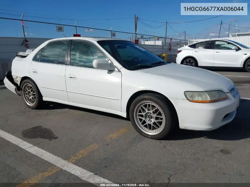 1HGCG6677XA006044 1999 Honda Accord Ex