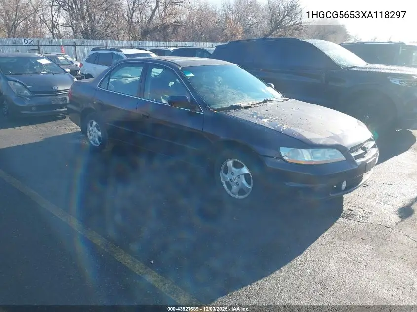 1HGCG5653XA118297 1999 Honda Accord Ex