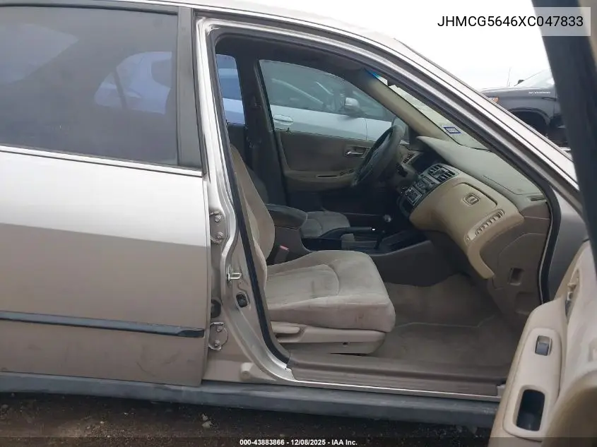 JHMCG5646XC047833 1999 Honda Accord Lx