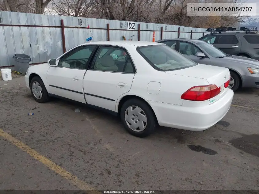 1HGCG1644XA054707 1999 Honda Accord Lx V6