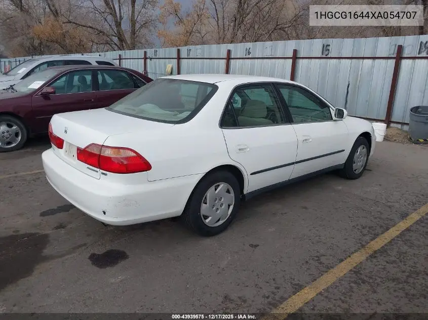 1HGCG1644XA054707 1999 Honda Accord Lx V6