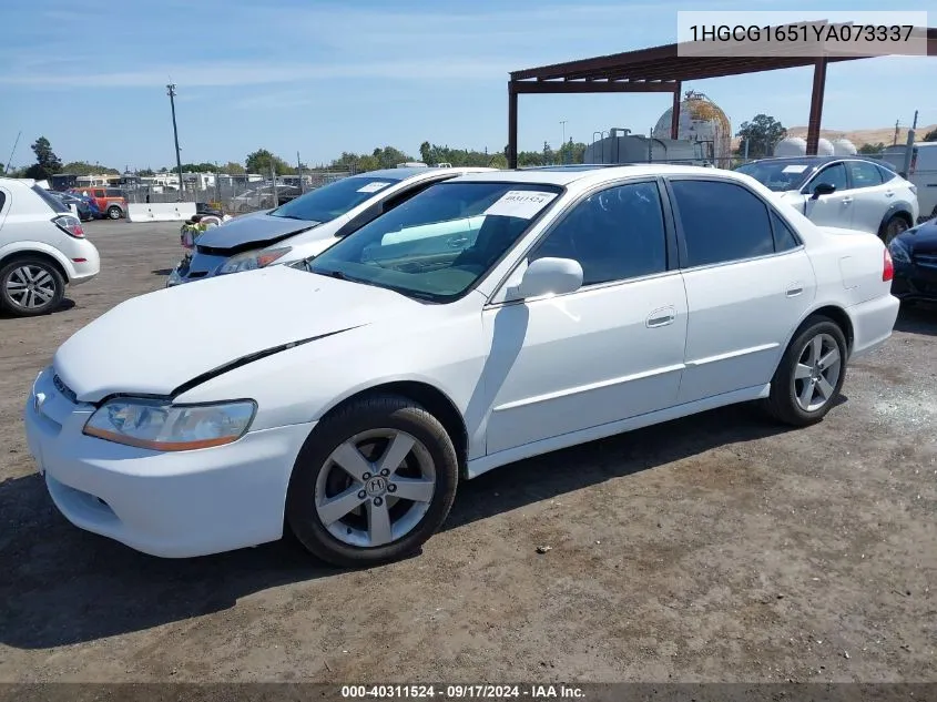 2000 Honda Accord 3.0 Ex VIN: 1HGCG1651YA073337 Lot: 40311524