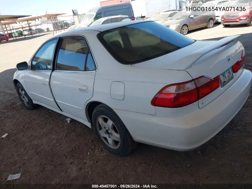 1HGCG1654YA071436 2000 Honda Accord 3.0 Ex