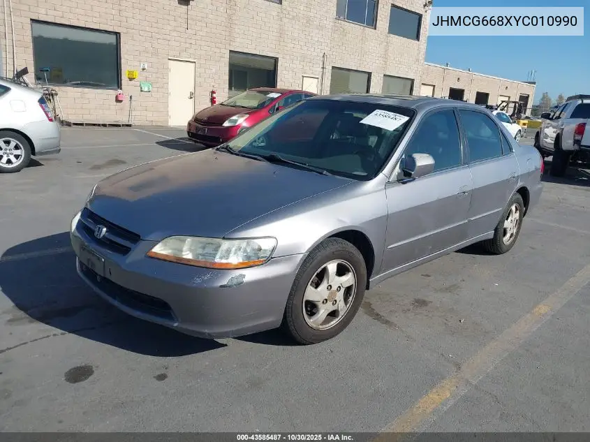 JHMCG668XYC010990 2000 Honda Accord 2.3 Ex