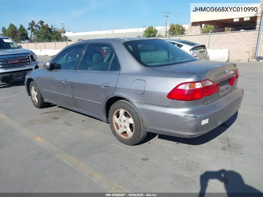 JHMCG668XYC010990 2000 Honda Accord 2.3 Ex