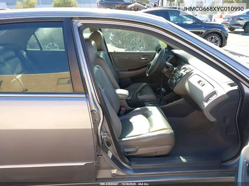 JHMCG668XYC010990 2000 Honda Accord 2.3 Ex