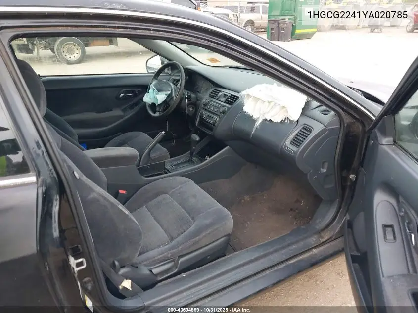 1HGCG2241YA020785 2000 Honda Accord 3.0 Lx