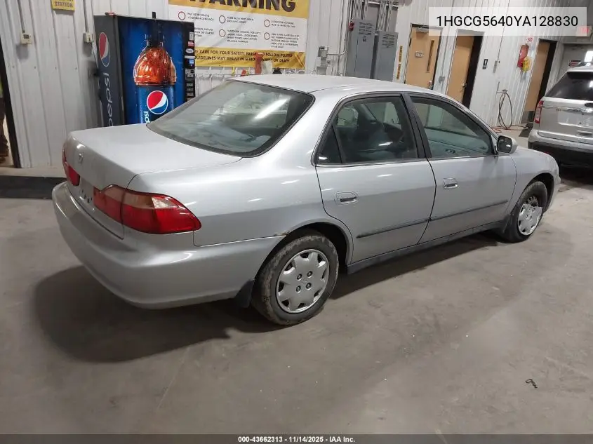 1HGCG5640YA128830 2000 Honda Accord 2.3 Lx