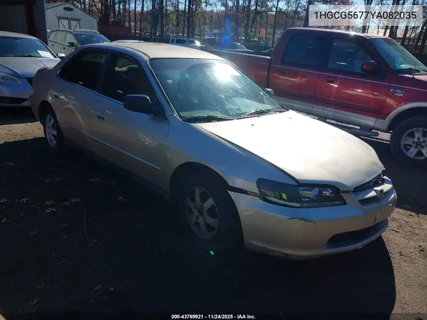 1HGCG5677YA082035 2000 Honda Accord 2.3 Se