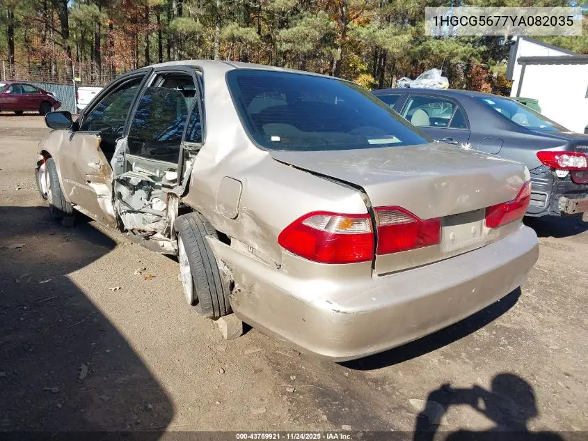 1HGCG5677YA082035 2000 Honda Accord 2.3 Se