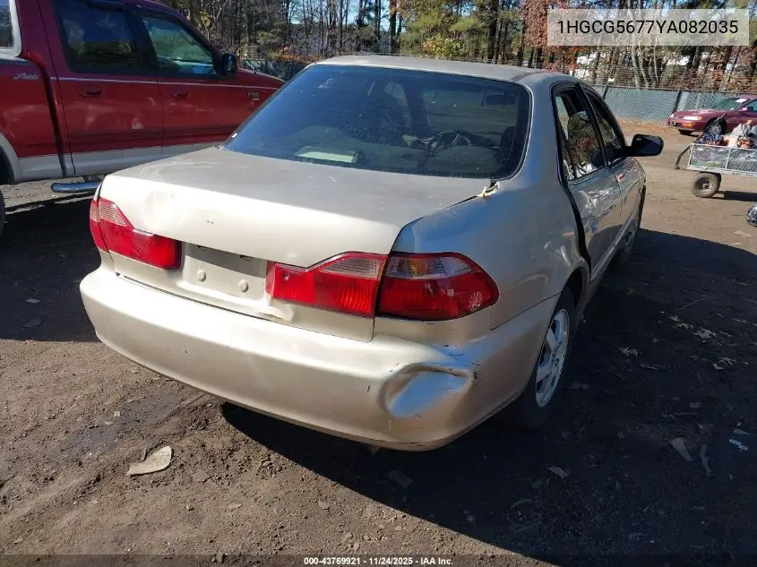 1HGCG5677YA082035 2000 Honda Accord 2.3 Se