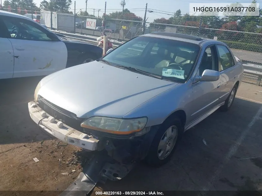 1HGCG16591A037708 2001 Honda Accord 3.0 Ex