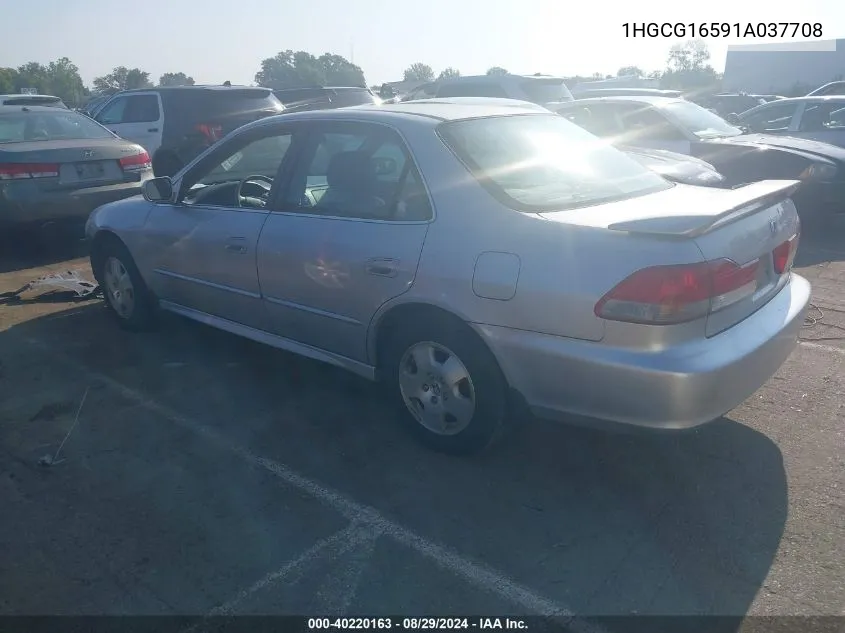 1HGCG16591A037708 2001 Honda Accord 3.0 Ex