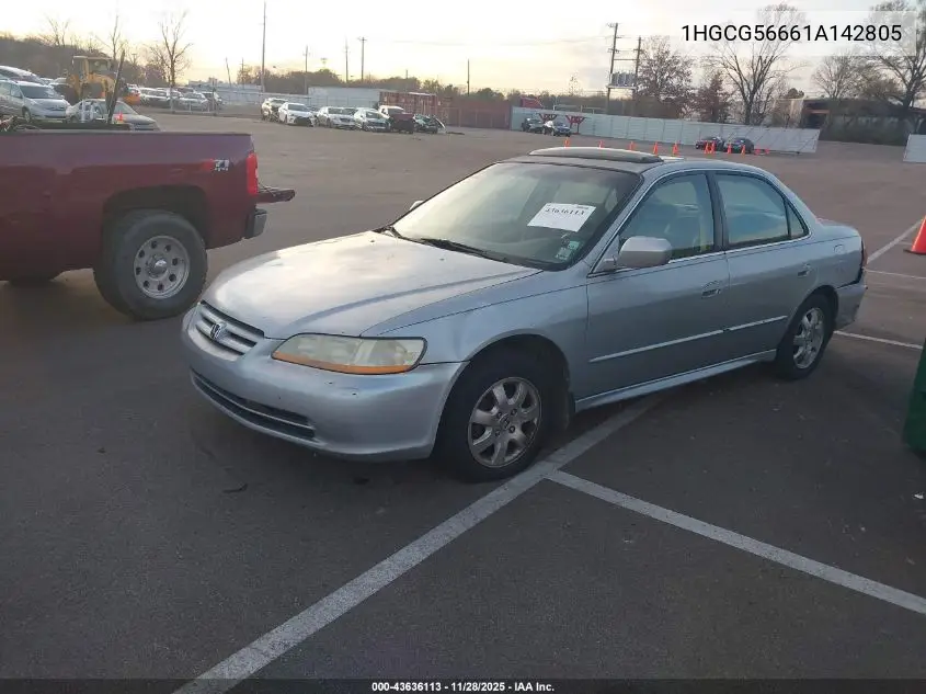 1HGCG56661A142805 2001 Honda Accord 2.3 Ex