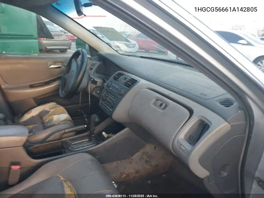 1HGCG56661A142805 2001 Honda Accord 2.3 Ex