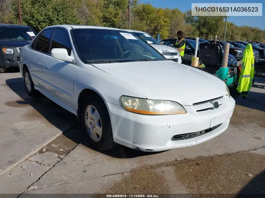 1HGCG16531A036523 2001 Honda Accord 3.0 Ex