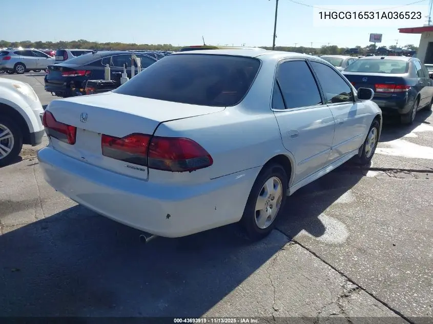 1HGCG16531A036523 2001 Honda Accord 3.0 Ex