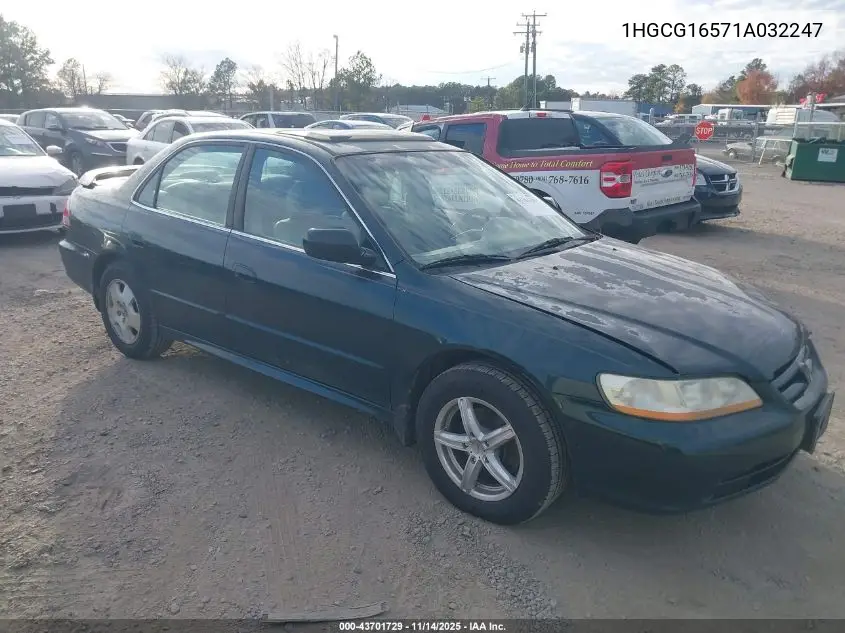 1HGCG16571A032247 2001 Honda Accord 3.0 Ex