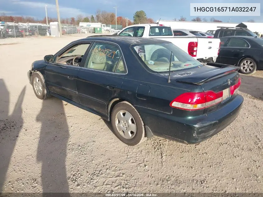 1HGCG16571A032247 2001 Honda Accord 3.0 Ex