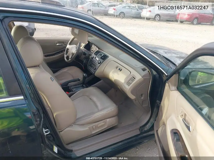 1HGCG16571A032247 2001 Honda Accord 3.0 Ex