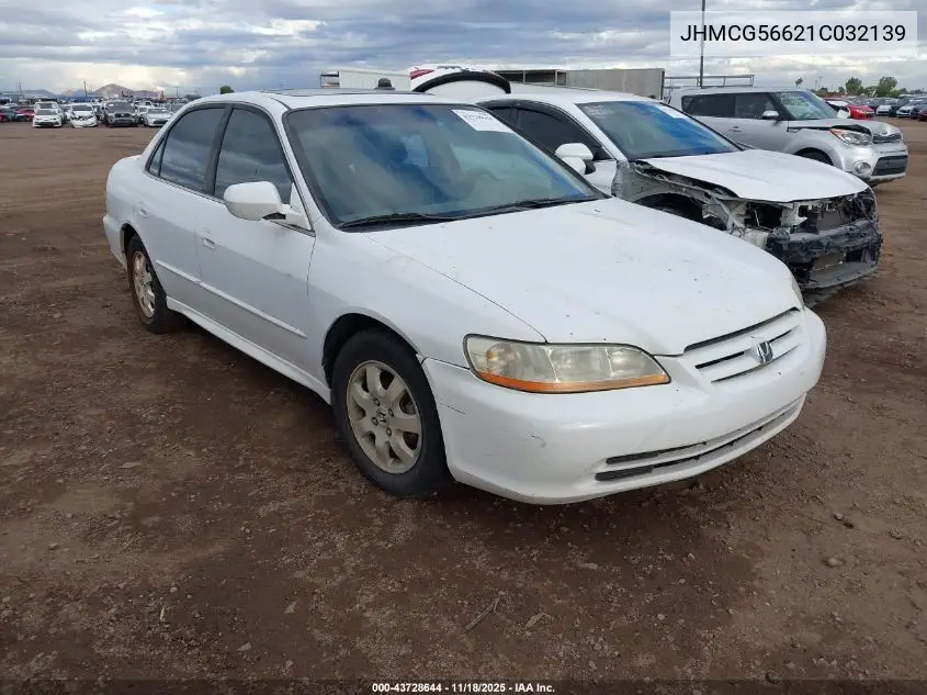 JHMCG56621C032139 2001 Honda Accord 2.3 Ex