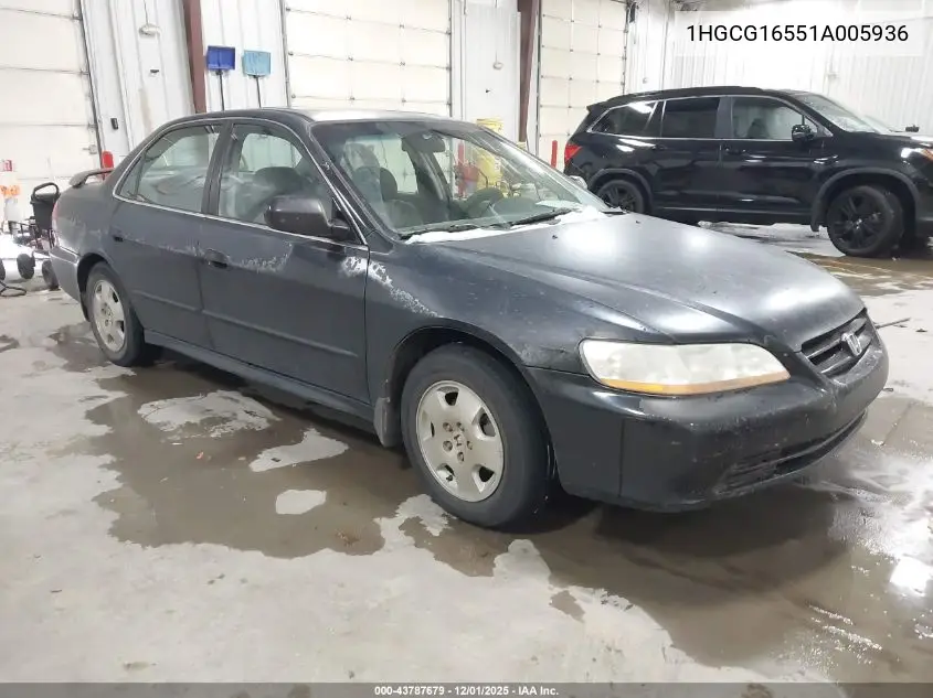 1HGCG16551A005936 2001 Honda Accord 3.0 Ex