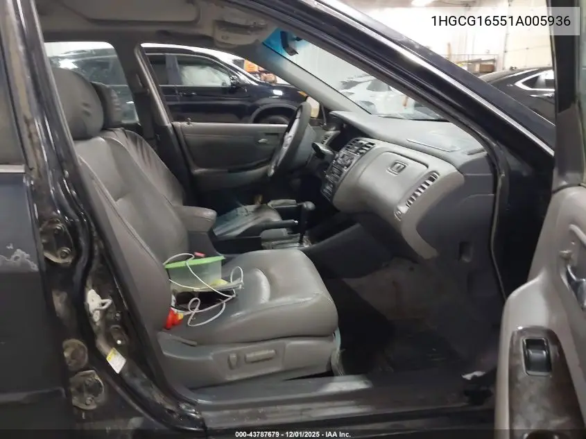 1HGCG16551A005936 2001 Honda Accord 3.0 Ex