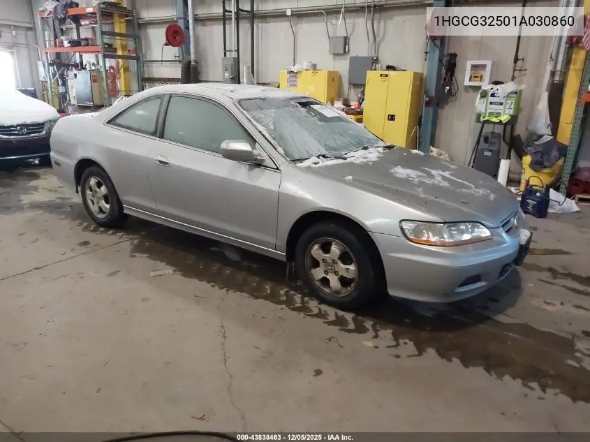 1HGCG32501A030860 2001 Honda Accord 2.3 Ex
