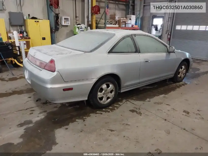 1HGCG32501A030860 2001 Honda Accord 2.3 Ex