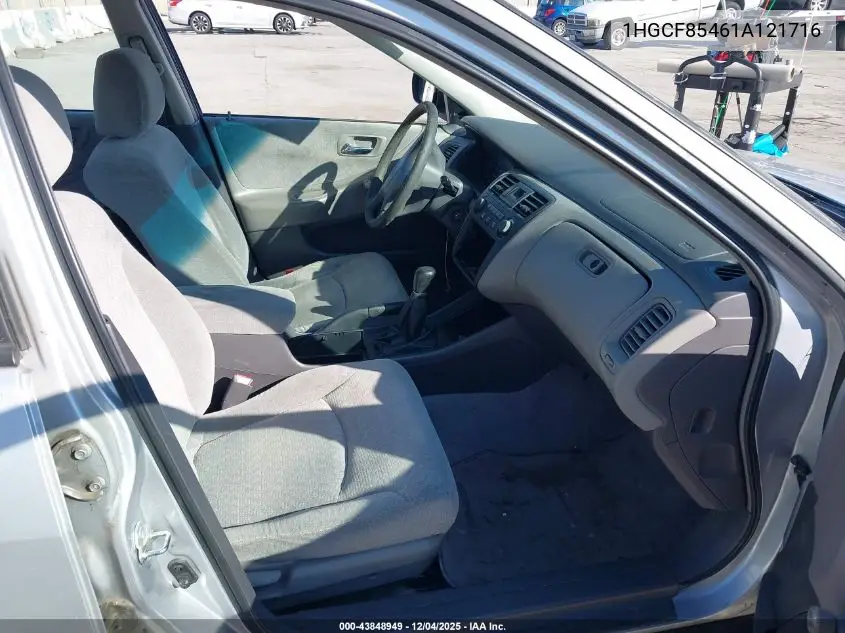 1HGCF85461A121716 2001 Honda Accord 2.3 Dx