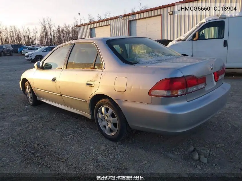JHMCG56601C018904 2001 Honda Accord 2.3 Ex