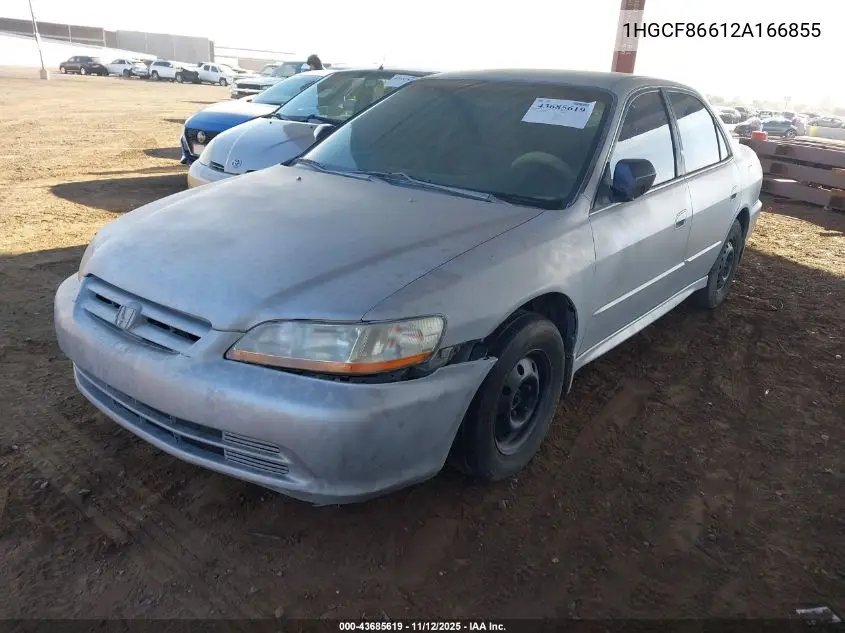 1HGCF86612A166855 2002 Honda Accord 2.3 Vp