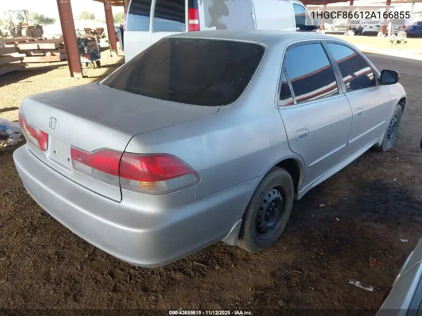 1HGCF86612A166855 2002 Honda Accord 2.3 Vp