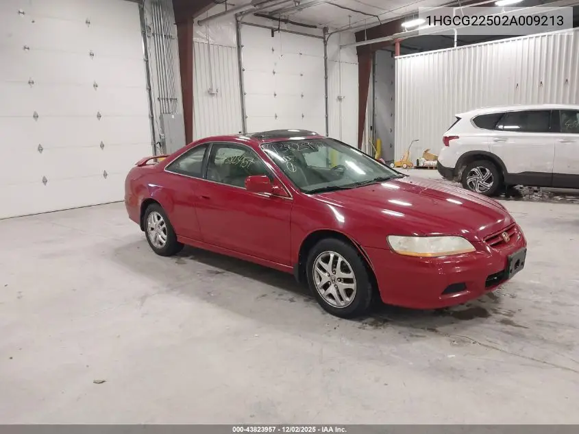 1HGCG22502A009213 2002 Honda Accord 3.0 Ex