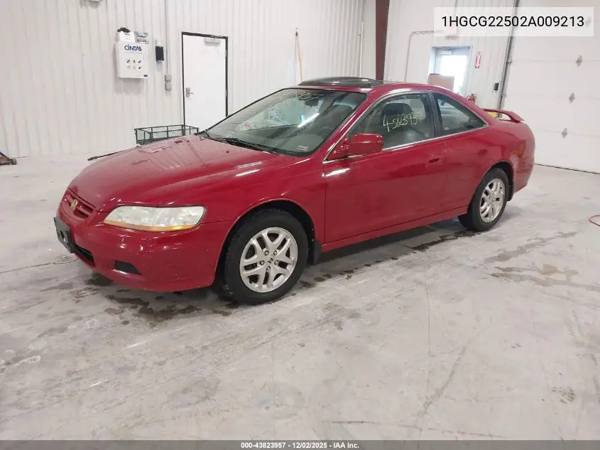 1HGCG22502A009213 2002 Honda Accord 3.0 Ex