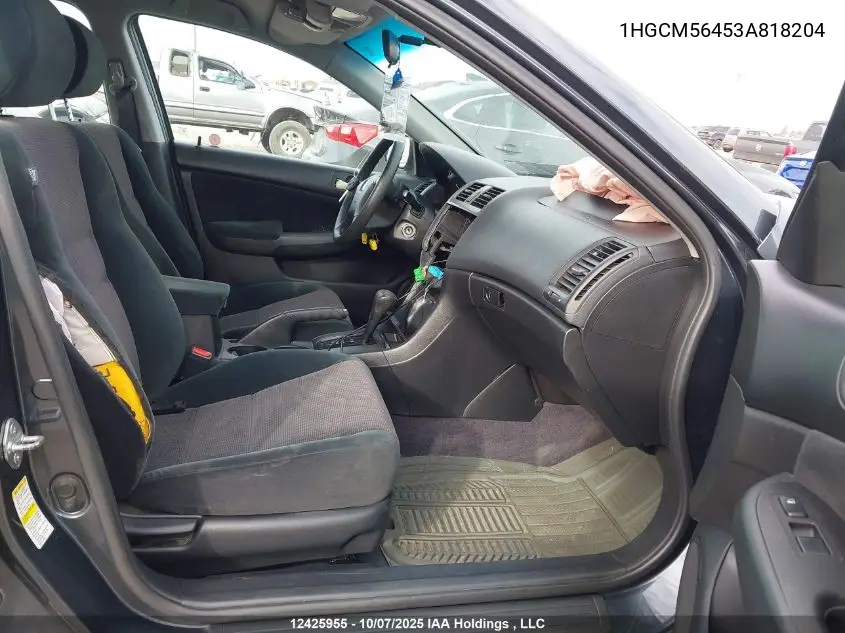 1HGCM56453A818204 2003 Honda Accord Lx-G