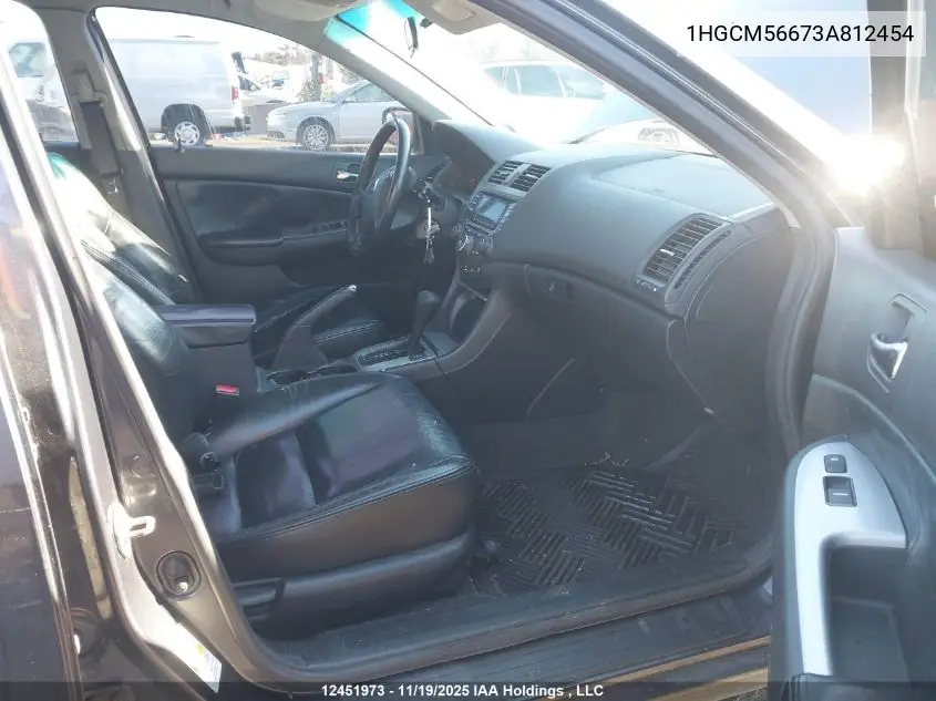 1HGCM56673A812454 2003 Honda Accord Ex-L