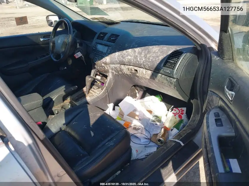 1HGCM56653A127756 2003 Honda Accord 2.4 Ex