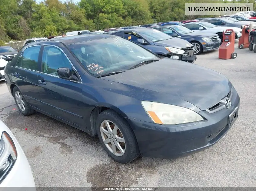 1HGCM66583A082888 2003 Honda Accord 3.0 Ex