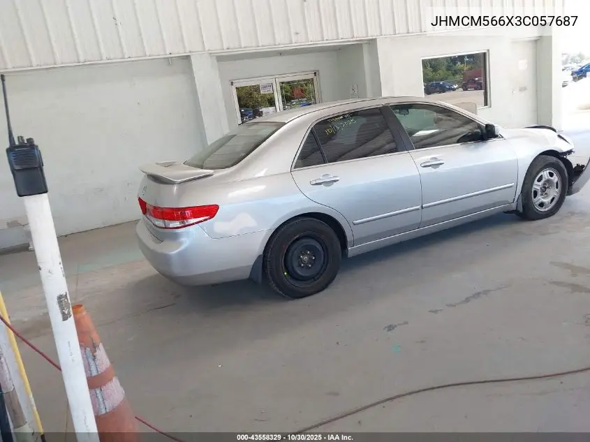 JHMCM566X3C057687 2003 Honda Accord 2.4 Ex