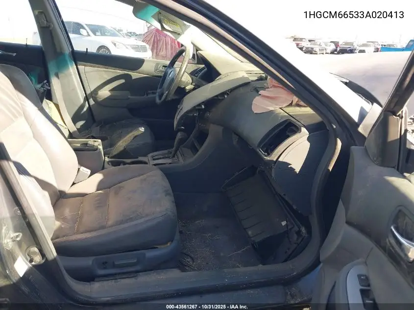 1HGCM66533A020413 2003 Honda Accord 3.0 Ex