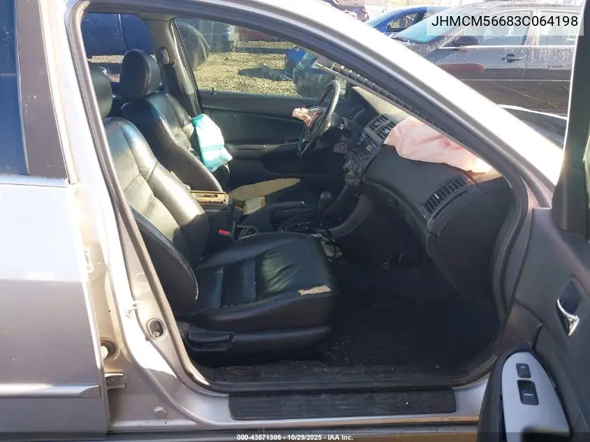 JHMCM56683C064198 2003 Honda Accord 2.4 Ex