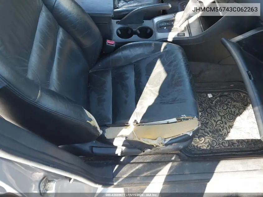 JHMCM56743C062263 2003 Honda Accord 2.4 Ex
