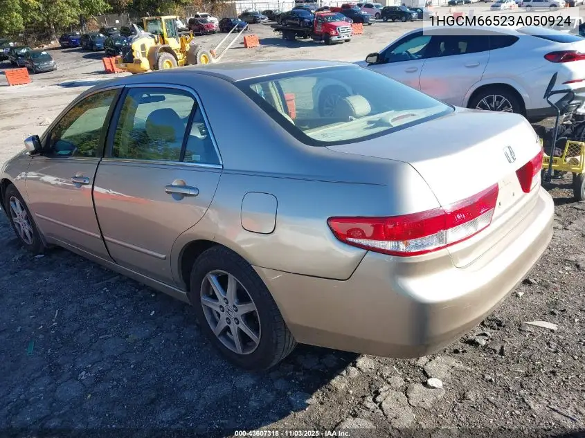 1HGCM66523A050924 2003 Honda Accord 3.0 Ex