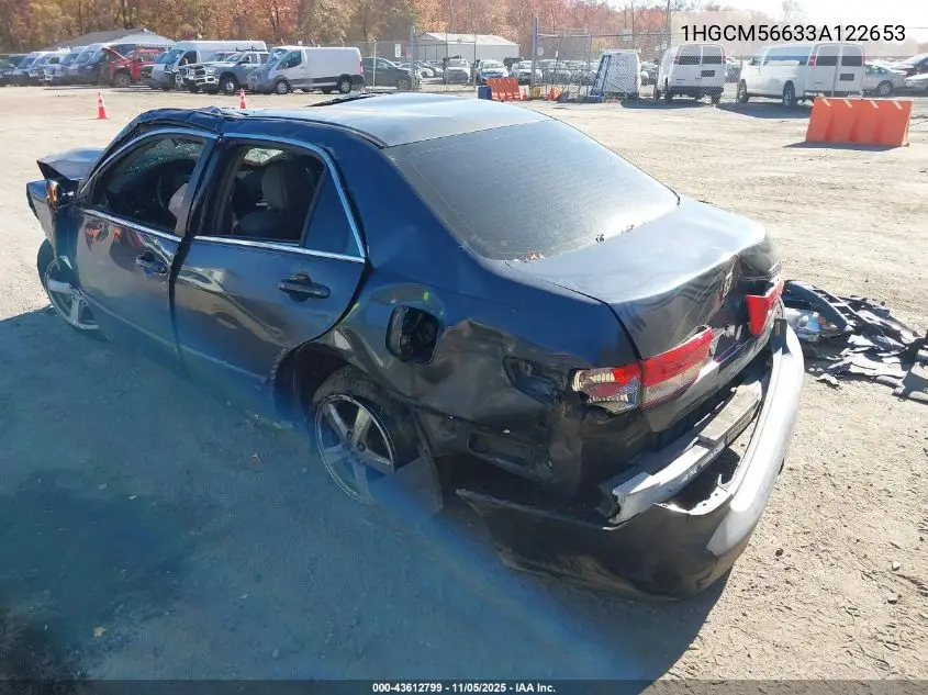 1HGCM56633A122653 2003 Honda Accord 2.4 Ex