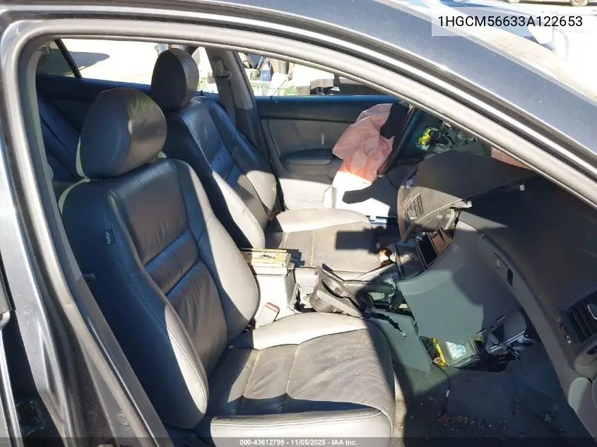 1HGCM56633A122653 2003 Honda Accord 2.4 Ex