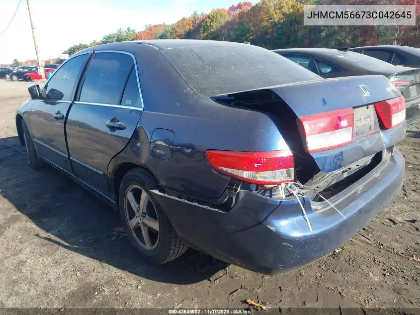 JHMCM56673C042645 2003 Honda Accord 2.4 Ex