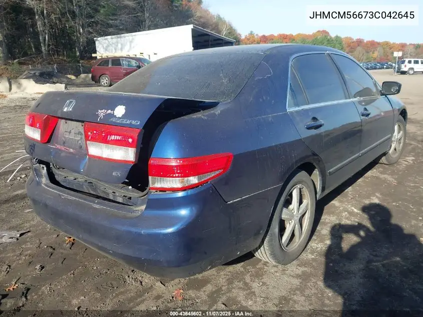 JHMCM56673C042645 2003 Honda Accord 2.4 Ex